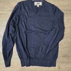 Joseph Abboud Men's Navy V-Neck Sweater